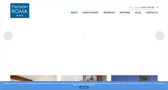 Desktop Screenshot of pensionroma.com